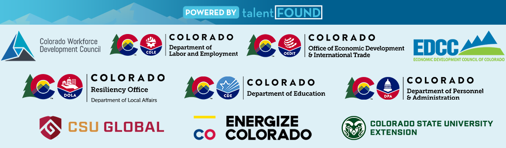 RWI Partners - CWDC CDLE EDCC DPA CDE CRO CSU Global Energize Colorado CSU Extension